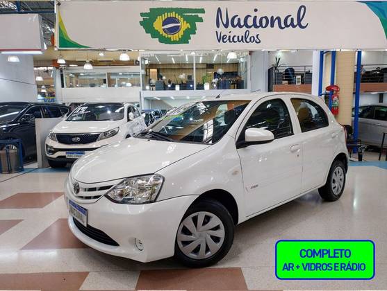 TOYOTA ETIOS 1.3 X 16V FLEX 4P MANUAL TOYOTA ETIOS 1.3 X 16V FLEX 4P MANUAL